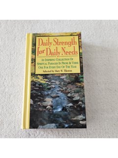 Daily Strength for Daily Needs Hard Cover