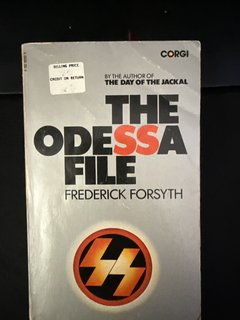 The Odessa File Corgi 1973 Vintage Book