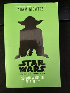 Star Wars Empire Strikes Back: So You Want to Be a Jedi? Adam Gidwitz Hard Back