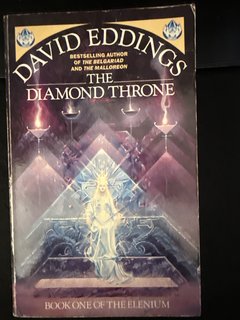 THE DIAMOND THRONE Book #1 Elenium Series fantasy paperback